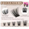 3/2/1SET MAKE UP Eyelash Clusters Kit 168Pcs with Lash Bond