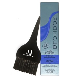 Blondor Base Breaker Extra Cool /86 Permanent Hair Color 2 Fl Oz and M Hair Designs Tint Brush (Bundle)
