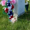 Tikitup 5x7 Grave Waterproof Photo Frame,Decorationfor Cemetery,Memorial Gifts, Sympathy Gift,Pet