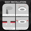ULITECO RV Ceiling Recessed Light 12V, LED RV Puck Light,