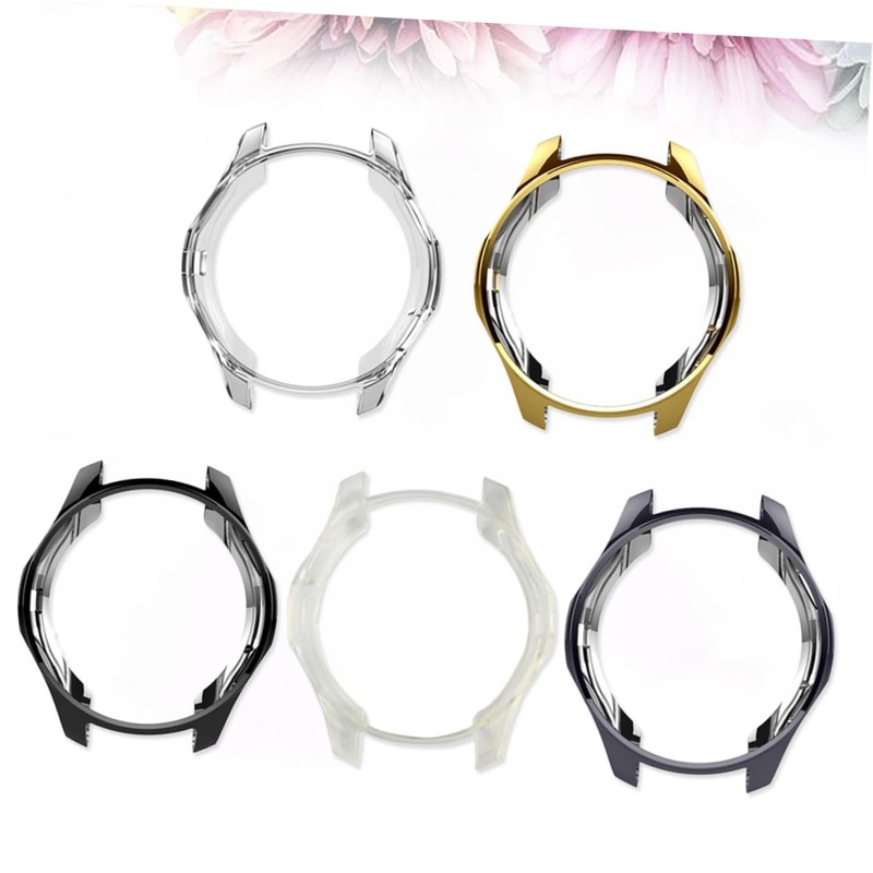 DOITOOL 5pcs TPU Protective Cover Case for Watch Scratch Shock