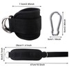 GWAWG 2Pcs Adjustable Ankle Cuff Straps for Glute Workouts Leg