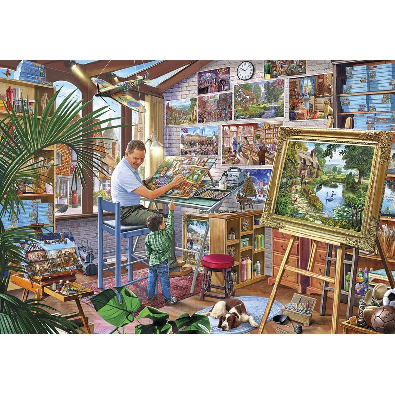 Gibsons A Work of Art 2000 Piece Jigsaw Puzzle