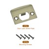 sourcing map 4Pcs Door Strike Plate, 57mm x 45mm Stainless