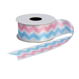 Neviti 772027 Pattern Works Chevron Printed Ribbon, Multi-Colour, 250 x 3.8 x 0.1 cm
