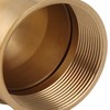 Fan Shaped Fountain Nozzle Copper Adjustable Uniform Water Spray Fan