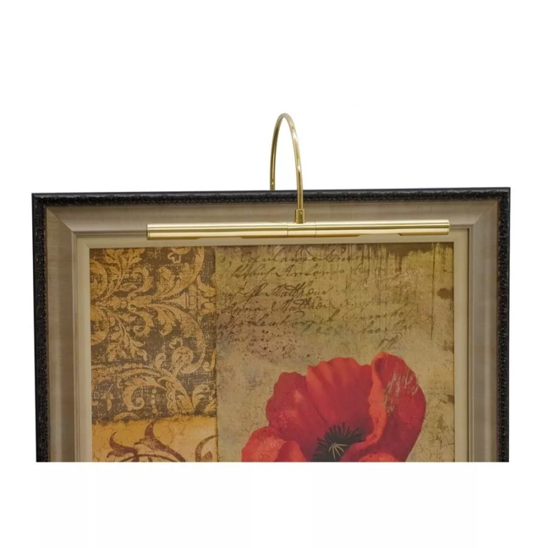 House of Troy Advent Profile 16" Polished Brass Picture Light