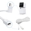 Smays 25 ft Micro USB Extension Cable Compatible with Wyze