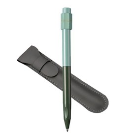 Y&I New Fidget Spinner Pen Kit, EDC Ballpoint Pen with Rotating Cap, 2 Ink Refills and A Pen Case, Fidget Pen Gift Set to Relieve Stress Anxiety, Creative EDC Gadget for Office School (Green)