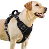 BARKBAY No Pull Dog Harness 3 Buckles Large Reflective Dog