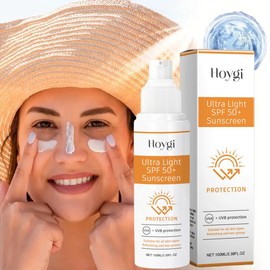 &Hoygi moisturizing face protection cream, moisturizing, refreshing and breathable, fast-acting film to isolate the outdoor UV skin protection milk sunscreen Skincare Moisturizer - Specification: 2pcs