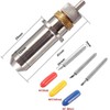 GAOHOU 15pcs 30/45/60 Degree Vinyl Cutter Blade for Roland Cutting