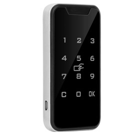 Smart Digital RFID Password Lock, Touch Teclado Electrónico Cerradura del gabinete de seguridad, Cerradura sin llave de aleación de zinc para cajones, Armarios, Archivo