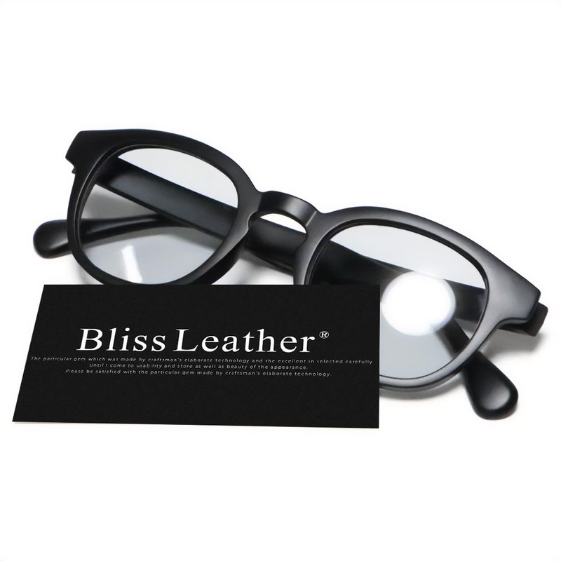 Bliss Leather, Full Model, Small Face Effect, Wellington Date Glasses,