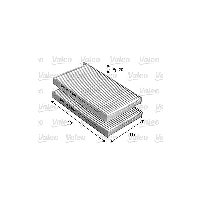 VALEO Essential 715669 Filter Cabin Air Particulate Filter (Pollen Filter)