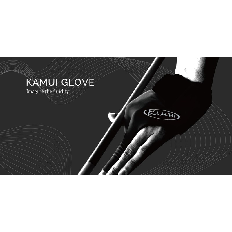KAMUI Billiard Glove - Quickdry - for Left Hand (Pink,