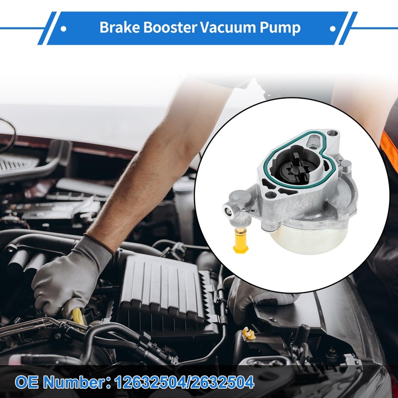 VekAuto Brake Vacuum Pump No.12632504 Engine Vacuum Pump for Buick