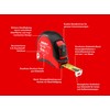SOLA PRO-TMS - Rustproof Tape Measure 4 m / 19