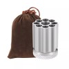 QIAN76 Rotating Revolver Pen Holder, Gun Cylinder Pen Holders, Favorite