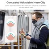100 Pcs Disposable Face Masks - 3-layer Breathable Color Masks,