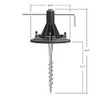 GAMA SONIC GS-3 EZ Ground Anchoring Kit for Single Head