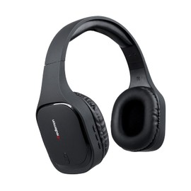 Redlemon Audífonos Bluetooth Inalámbricos High Definition Tipo Diadema, Batería de Larga Duración, Aislamiento de Ruido Externo, Cable Auxiliar 3.5mm para Conexión Alámbrica, Micrófono Manos Libres