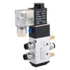 Baomain 4V210-08 Pneumatic Solenoid Valve Kit, 24V DC 5/2 Way
