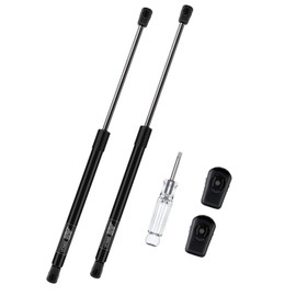 Front Hood Struts for 2017-2022 Ford F250 F350 F450 F550 Super Duty - Gas Spring Lift Support, Hood Lift Shocks & Dampers - Easy Installation Replacement #4B-965360, PM3986