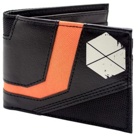 Titan Class Emblem Guardians of The Wall Wallet/Wallet Bi-Fold ID & Card Holder, BlackTitanium Class Emblème Guardians of The Wall Portfolio Bi-Fold ID & Porte-Card, Black, black, Bi-Fold