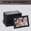 Photo Frame Cards with Envelopes 4x6 - Paper Picture Frame