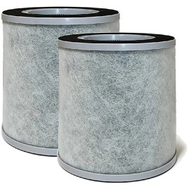 NISPIRA 3-In-1 True HEPA Carbon Filter for Elechomes Air Purifier EPI236 / EP1236, 2 pk