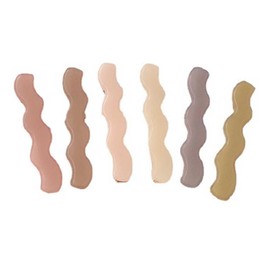 20 Pcs Acrylic Hair Clips Wave Shape Alligator Hair Clips Non-Slip Hair Barrettes Hair Accessories for Women and Girls, Random Color