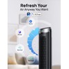 Dreo Smart Tower Fan for Bedroom, 26ft/s High-Speed 40" Standing