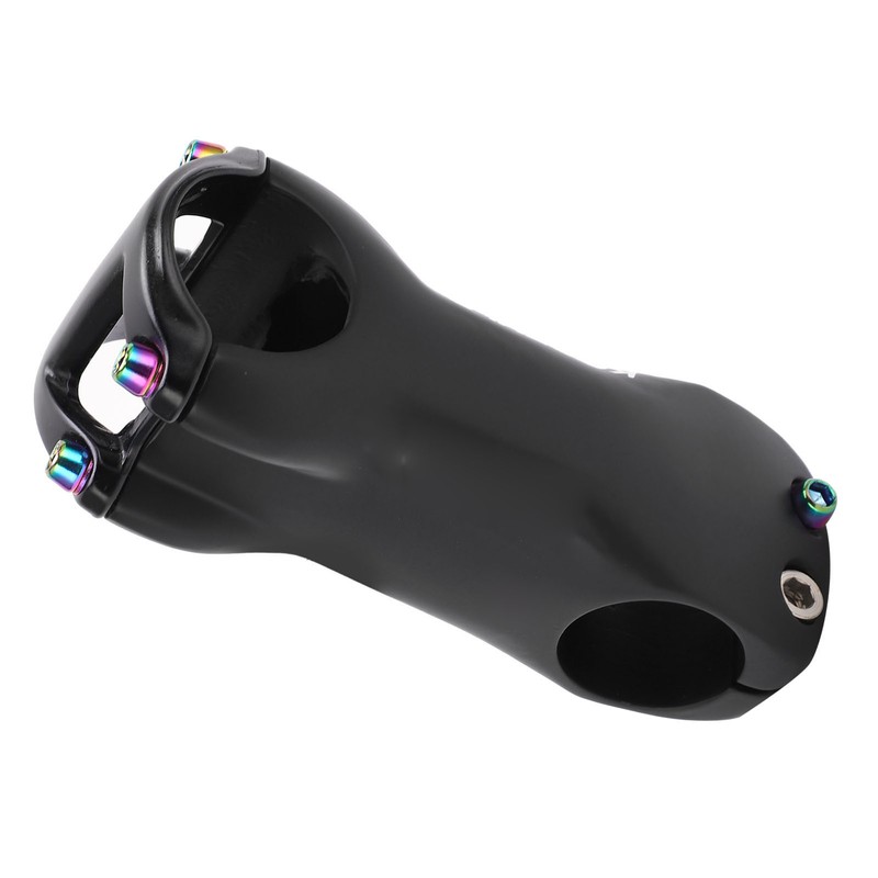 Bicycle Stem Short Handlebar Stem Bar Carbon Fiber 28.6‑31.8MM 6