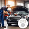 18 STK Hitzeschutzblech Reparatursatz, 30mm Sicherungsscheiben & 50mm Klemmscheiben Hitzeschutzblech,