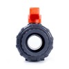 HYDROSEAL Kaplan PVC 1 1/2" True Union Ball Valve with