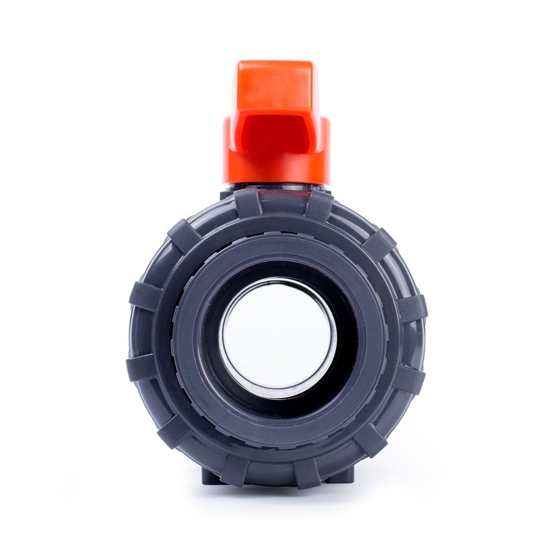 HYDROSEAL Kaplan PVC 1 1/2" True Union Ball Valve with