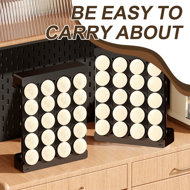 Coffee Capsules Storage Capsule Holder Coffee Organiser Wall Mounted Coffee