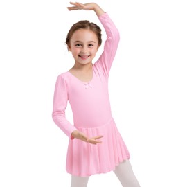 Dancina Skirted Leotards for Girls 4 Pink