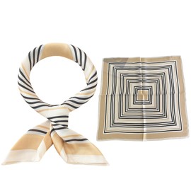 Traziewell Silk Scarf for Hair Square Bandana Women Neck Head Scarves Neckerchief Headwear Fashion Multifunctional Cashew Bandanas Ladies Scarfs Gifts SCF02113