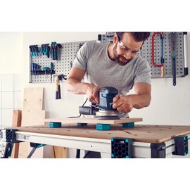 wolfcraft 4 Multifunctional Workpiece Rests I 6892000 I Non-Slip Pad for Workpieces I Multifunctional for Workshop and Construction Site