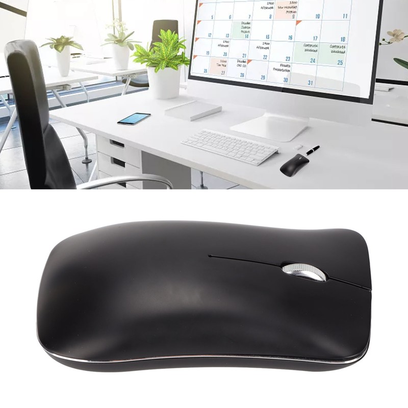 2.4G Wireless Mouse 1600DPI Mute Long Standby Time Rechargeable Office