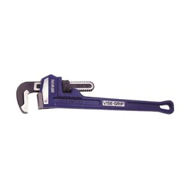 IRWIN VISE-GRIP Pipe Wrench, Cast Iron, SAE, 2-1/2-Inch Jaw, 18-Inch Length (45619)