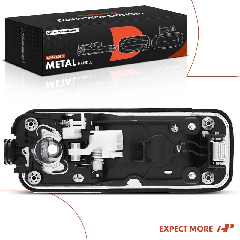 A-Premium Front Left Driver Side Upgraded Metal Exterior Door Handle
