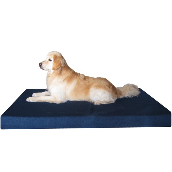 Dogbed4less Heavy Duty XXL Orthopedic Gel Memory Foam Pet Bed