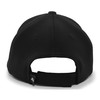 Pacific Headwear Standard M2 Performance Hook-and-Loop Adjustable Cap, Black