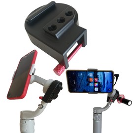 OM 6 5 Cold Shoe Microphone Mount Ring Clamp Adapter Extension Bar for DJI OM 6 5 Applied to Rode Video Microphone, LED Spotlight, Vlogging