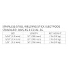 NICETECH E316L-16 Arc Welding Rod Stainless Steel Stick Electrodes (1/8",