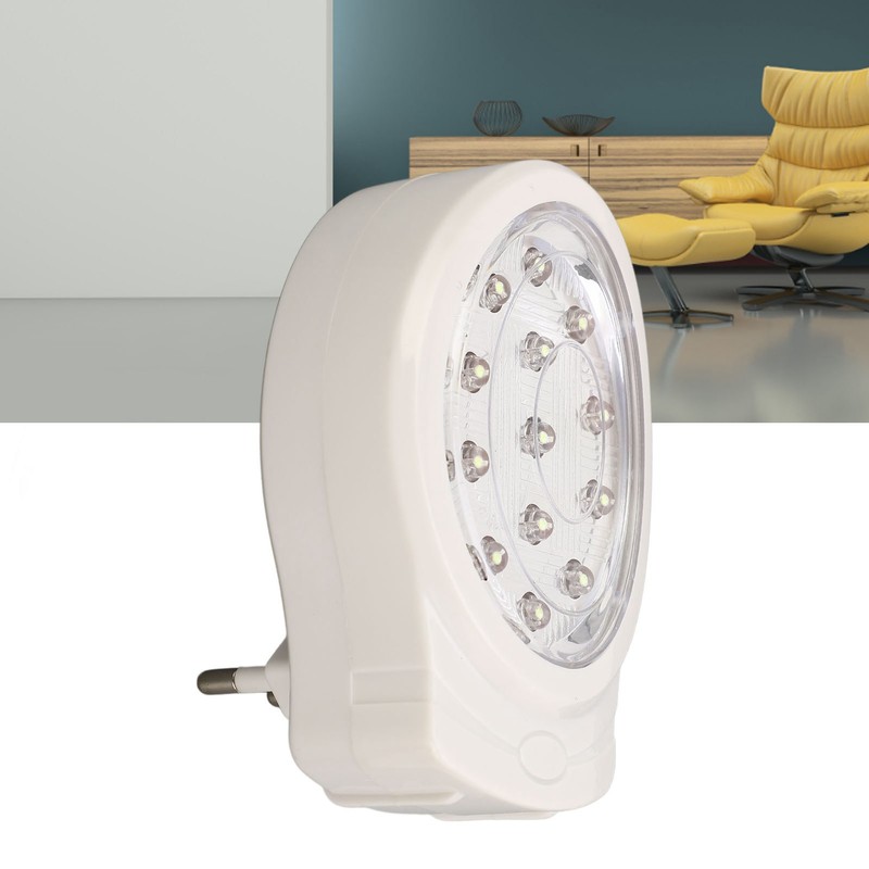 LED Emergency Light 2W Cold White 2 Gear Energy Saving