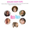Baluue 6sets Hair Curler Boards Curly Hairstyle Clips Random Color